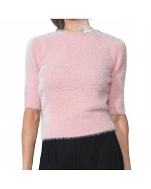 Greylin Odette Crew Neck Sweater - Pink