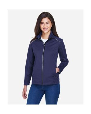 CORE365 Techno Lite Three-Layer Knit Tech-Shell - Blue