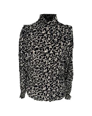 Etoile Isabel Marant Yoshi Turtle Neck Blouse - Black