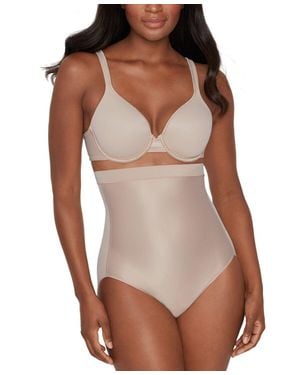 Miraclesuit Shapewear Xl Stucco Core Contour High-Waist Brief Erk253 - Brown