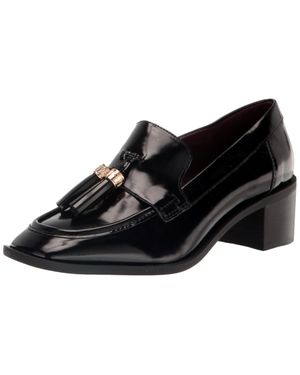 Franco Sarto Donna Heeled Loafer I7568L1001 - Black