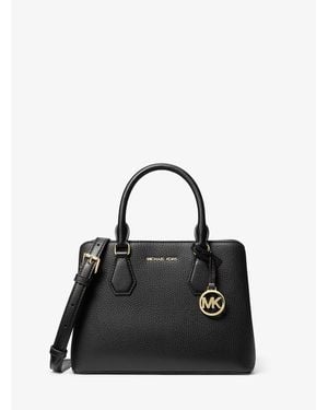 Michael Kors Camille Small Satchel - Black