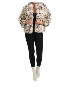 Love Token Button Front Full Collar Jacket - Black