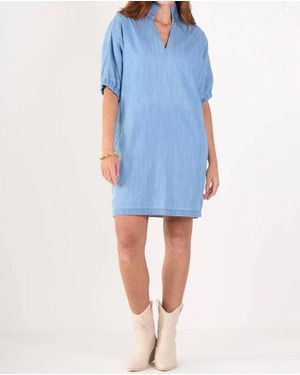 Emily Mccarthy Poppy Dress - Blue