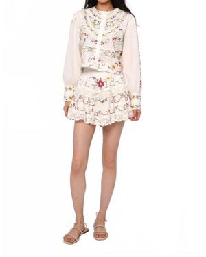LOVE THE LABEL Hallie Top - White