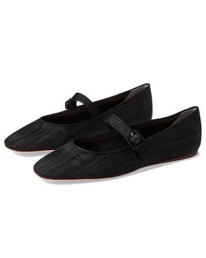 Loeffler Randall Ginger Flat Sqaure Toe Mary Jane Zogg1297 - Black
