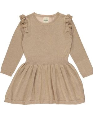 VIGNETTE Girl's Carrie Dress - Brown