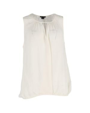 Theory Sleeveless Blouse - White