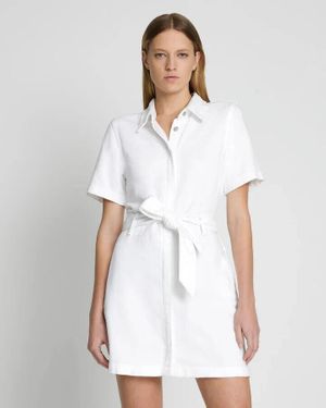 7 for all mankind white denim dress 7 For All Mankind | Dresses | 7 For All Mankind White Denim Dress