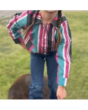 Sterling Kreek New To Country Button Up Shirt - Blue