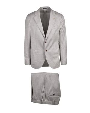 Sartoria Latorre Virgin Wool Formal Suit - Gray