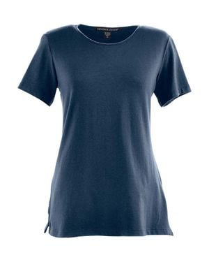 Devon & Jones Perfect Fit Shell T-Shirt - Blue
