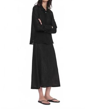 Partow Edie Shirt - Black