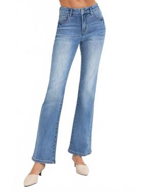 Risen Nora Mid-Rise Bootcut Jean - Blue