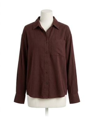 Z Supply Alfie Button Up Shirt - Brown