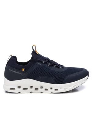 Xti Performance Comfort Sneakers With Airsole - Blue