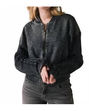 Chaser Brand Fullerton Zip Up Jacket - Black