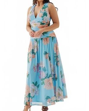 Hutch Jadey Maxi Dress - Blue