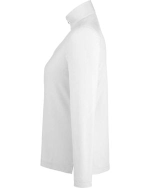 CORE365 Fusion Chromasoft Pique Quarter-Zip Pullover - White