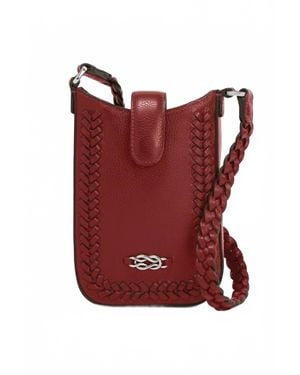Brighton Interlok Harmony Phone Organizer Bag - Red