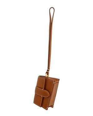Jacquemus Le Porte Bambino Leather Airpods Case - White