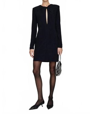 Anine Bing Amaya Dress - Black