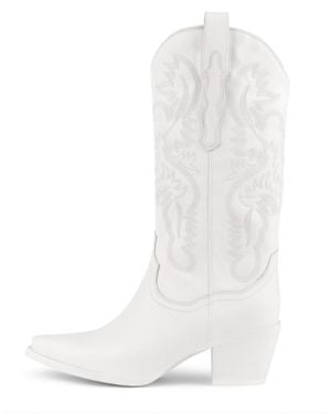 Jeffrey Campbell Dagget Boots - White