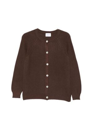Be You Cotton And Cashmere Cardigan - Brown