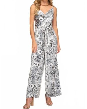 She + Sky Ariel Wide Leg Jumpsuit - Multicolor