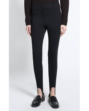 Theory Slim Stirrup Pant - Black