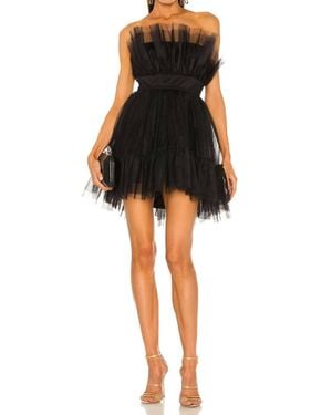 Katie May Ellee Mini Strapless Dress - Black