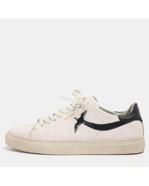 Axel Arigato Leather Clean 90 Bee Bird Low Top Sneakers - White