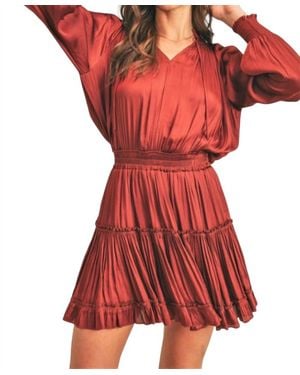 Reset By Jane She's A Classic Dress - Red