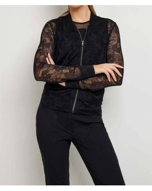Anatomie Bailey Camo Mesh Jacket - Black