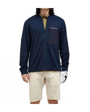 Peak Performance Mid Layer Jacket - Blue