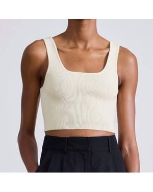 Apiece Apart Ilia Crop Top - Natural