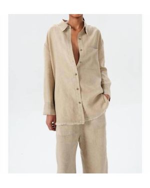 Maria Cher Aquino Tina Shirt - Natural