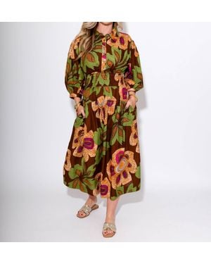 Ivy Jane Big Blooms Dress - Multicolor