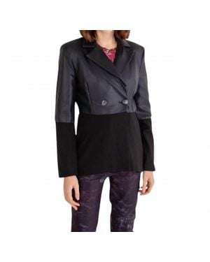 Isle by Melis Kozan Shimmer Chic Jacket - Black
