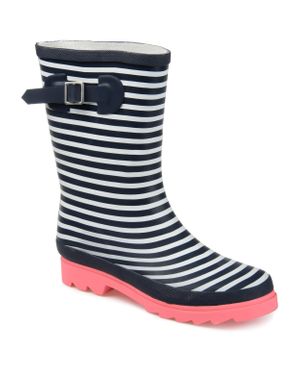 Journee Collection Journee Seattle Rain Boot - Blue