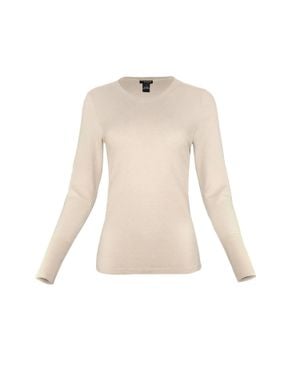 J'Envie/Eli Cammi Crewneck Sweater - Natural