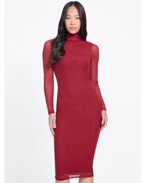 chinese dress ladies Amazon.com: GUESS Womens Long Sleeve Rib Lace Up Sonoma Dress, Chili Red,  X-Small : Clothing, Shoes & Jewelry main image 1