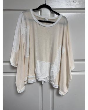 Pol Long Sleeve Crew Top - Gray