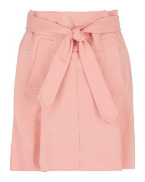 Ferragamo Belted Mini Skirt - Pink
