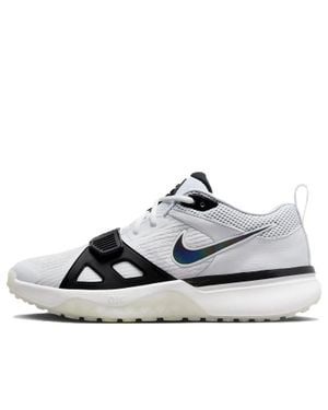 Nike Air Zoom Diamond Elite Turf Dz0503-103 Basketball Shoes Tf9291 - White