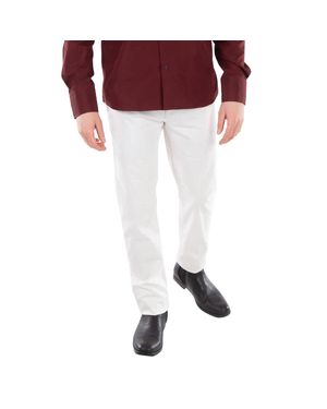 BLACK LABEL CRESTBRIDGE Straight-Leg Cotton-Blend Pants - Red