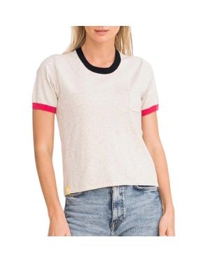 Kerri Rosenthal Lonnie Ringer Top - White