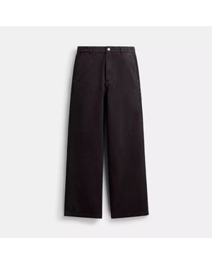 COACH Work Pants - Black