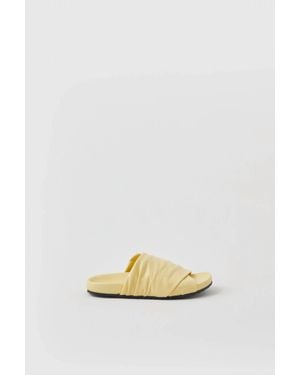 Closed Cross Italian Leather Sandals - Multicolor