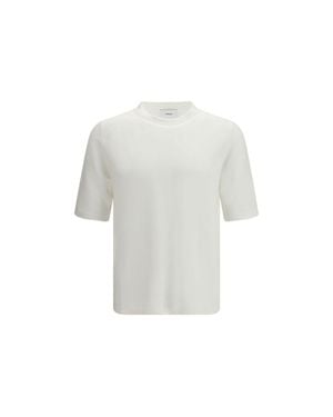 Lardini Linen T-Shirt - White